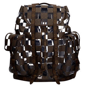 Louis Vuitton Christopher MM Monogram Chess Rucksack Backpack